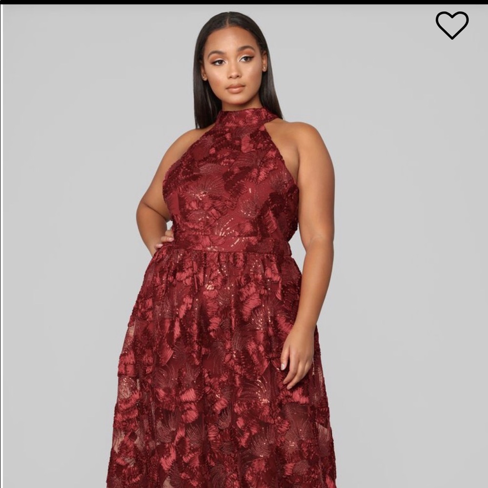 Fashion nova Plus size ball gown